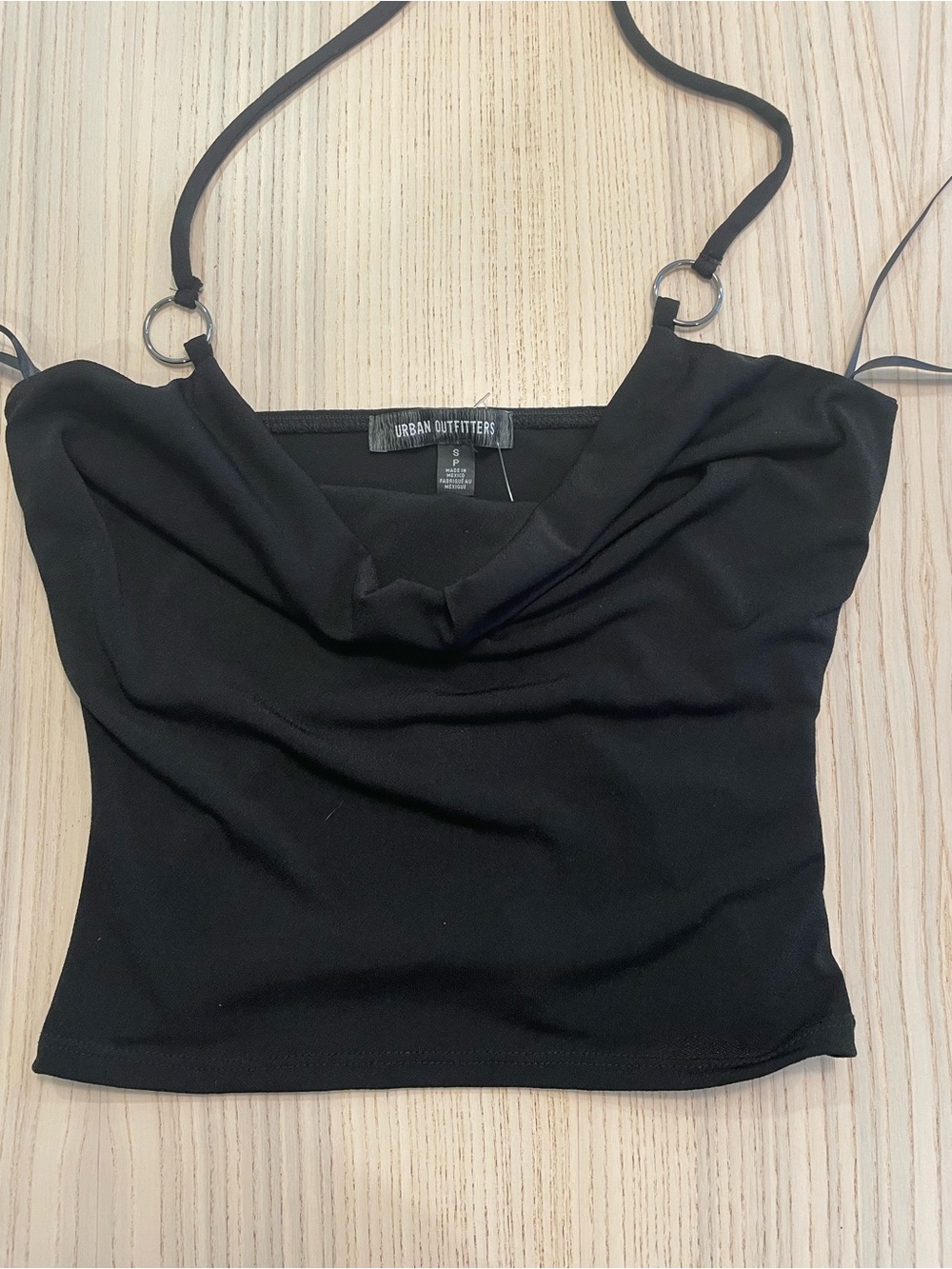UO bowl neck halter going out top